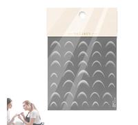 French Tip - Adesivi per unghie - per manicure, autoadesivi per unghie, per donne, spose, professionali, tutti i giorni, celebrazioni, matrimoni, vacanze, appuntamenti, serate