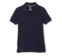 French Toast Polo a Manica Corta in piqué Elasticizzato, Blu Mare, L Donna