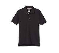 French Toast Polo da Bambino Unisex, in piqué, a Maniche Corte, Nero, 8