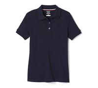 French Toast Polo da Uniforme Scolastica da Bambina a Maniche Corte, con Colletto con smerlo, Blu, 7
