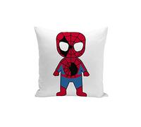 French Unicorn Federa per cuscino per bambino Spiderman Super Eroi disegno bambino (40 x 40 cm)