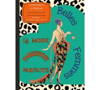 French Vintage Style Composition Book: 120 Cream Paper Pages, College Ruled