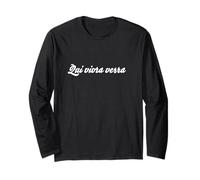 French Writing & Sayings: Qui vivra Verra French Word Maglia a Manica