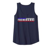 Frenchcore French Flag - Frenchcore Hardcore French Core Canotta