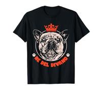 Frenchie Bulldog Francese Re Del Divano Maglietta