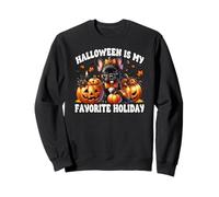 Frenchie Halloween Is My Favorite Holiday French Bulldog Felpa