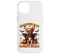 Frenchie Halloween Is My Favorite Holiday Graphic For Mom Custodia per iPhone 14 Plus