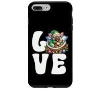 Frenchie Love Christmas Vibes For Dog Mom French Bulldog Custodia per iPhone 7 Plus/8 Plus