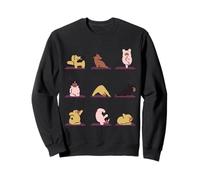 Frenchie Yoga Minimal Felpa