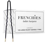 Frenchies Forcine per capelli ultra morbide extra morbide per donne, ragazze, adolescenti, chignon, accessori per capelli da sposa, acconciature da donna, extension per capelli o parrucca, 100 pezzi