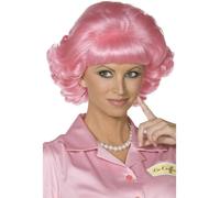 Frenchy Rosa Parrucca con Licenza Ufficiale Grasso 50s Frenchie Costume da Donna