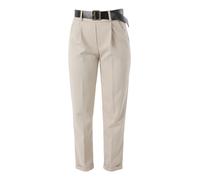 Frenetika Pantaloni da donna a gamba dritta con cintura e risvolti sul finale -