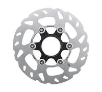 Shimano Sm-rt70 Cl Ice Tec E Brake Disc Argento 140 mm Black / Silver