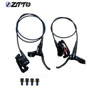 Freni a disco idraulici ZTTO per MTB, 2 pistoni, pressione olio, leggeri, per XC e trail, pinze in metallo con pastiglie, rotori da 160 e 180mm, M6100 M8100 Coppia G55 anteriore e posteriore,Coppia G5
