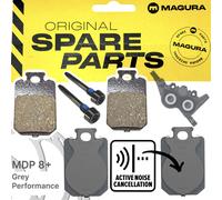 Freni A Disco Magura MDP 8+ Grigio Performance Ammortizzatori Di Vibrazioni MT