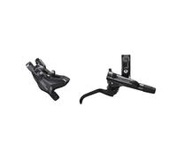 Shimano Deore Bl-m6100-m6100 R Brake Kit Argento Black