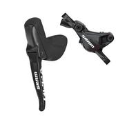 Sram Apex Moto Disc Direct Mount Left Rear Brake Argento 1800 mm Black