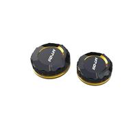 Freni Cilindro Coperchi 1 Set Per MT-09 MT09 2021 2022 2023 2024 Moto Anteriore E Posteriore Cilindro Del Fluido Freni Master Serbatoio Copertura Tappo Olio