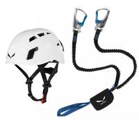Freni Da Via Ferrata Salewa Premium Attac + Elmo Salewa Toxo