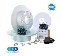 FRENI DISCHI E PASTIGLIE POSTERIORI ORIGINALI VOLKSWAGEN GOLF VI AUDI A3 8P