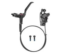 Freni idraulici per bicicletta | Freni a disco idraulici per bicicletta - 1. Freni a disco idraulici per mountain bike, General in lega di alluminio, design con 3 dita leva freno in lega luminosa per