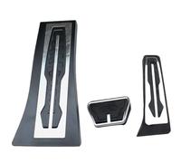 Freni Pedaliera Auto AT Gas Fuel Freno Poggiapiedi Pedale Piastra Pad Per BMW Serie 1 2 3 4 5 6 7 GT Per X3 Per X4 Per X5 Per X6 Z4 F10 F15 F30 F31 F34 G30(Style C)