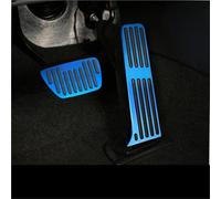 Freni Pedaliera Auto Pedale Acceleratore Auto In Alluminio, Pedale Gas Pedale Freno Copertura Antiforatura, Poggiapiedi Per Toyota Per Highlander XU70 2020-2025(Blue 2 pieces)