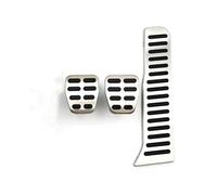 Freni Pedaliera Auto Per A3 Per 8P 2003~2013 Pedali Per Auto AT MT Copripedale Antiscivolo In Gomma Pedale In Acciaio Inossidabile(3pcs)