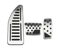 Freni Pedaliera Auto Per Fiat 500X 2014 2015 2016 2017 2018 2019 2020 Accessori Pedale Acceleratore Freno Auto In Acciaio Inox Copri Pedali Poggiapiedi(AT with Style 2 Rest)