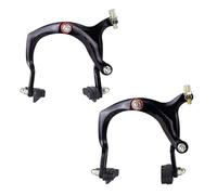 Freni pinza per bicicletta - 1 paio pinze freno in alluminio, design braccio allungato, bici posteriore | Le prestazioni lisce aggiungono biciclette biciclette da mountain bike biciclette da