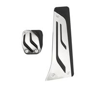 Freni Poggiapiedi Per BMW I3 I8 Per M2 Per M4 Per M5 Per M6 Per M3 Acceleratore Pedale Freno Poggiapiedi Pedali Cuscinetti Senza Copertura Trapano Acciaio Inossidabile Copri Pedali Auto