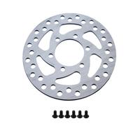 Freno a disco a 6 fori da 120 mm for rotore di scooter elettrico con viti, parti del rotore in acciaio inossidabile Completo