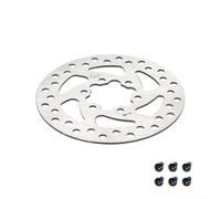 Freno a disco a sei fori da 120 mm per rotore con 6 viti per scooter elettrici e mountain bike, struttura in acciaio inox resistente alla ruggine