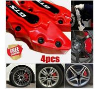 Freno a Disco Cover 4PCSTuning Plastica 3D Stile Anteriore + Retro Auto SX