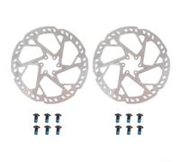 Freno a disco da 220 mm per ROTOR con 6 fori, supporto da 44 mm per bici elettriche, scooter ed ebike, coppia di dischi in acciaio con 2 3 mm e 2 8 mm di spessore per un migliore controllo del freno