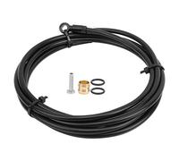 Freno a disco idraulico da 2 m di biciclette fai -da -te, kit cavo per tubo tagliabile per SLX XTR Mountain Mountain Bike in lega di plastica in alluminio 5,0 mm 2 metri (A)