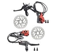 Freno a disco idraulico pieghevole Ebike con dischi anteriori da 160 mm e posteriori da 180 mm, pompa in alluminio CNC e interruttore a induzione di spegnimento per un funzionamento stabile (a destra)