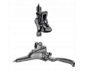 Freno a disco idraulico posteriore TRP Slate T4 un tubo flessibile a 4 piston...