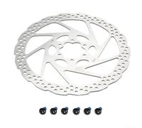 Freno a disco in acciaio temprato per ciclismo su strada e mountain bike applicazioni dove fermare la precisione e la resistenza del materiale sono importanti (180 mm)