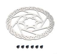 Freno a disco in acciaio temprato per ciclismo su strada e mountain bike applicazioni dove fermare la precisione e la resistenza del materiale sono importanti (160 mm)