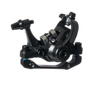 Freno A Disco MTB, IS/PM 160 Mm, Pinza Meccanica A Doppio Pistone For Mountain Bike(Black Front Brake)