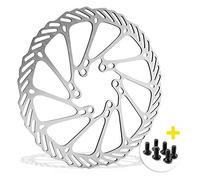 Freno a disco per bicicletta, 160 mm, a 6 fori, compatibile con Avid, Magura, Hayes, Tektro, Shimano e molte altre ancora