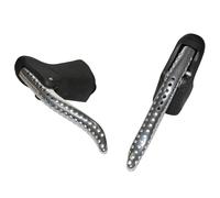 Freno a disco strada aero newton alleggerito in alluminio argento (coppia su sch