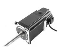 Freno a magnete permanente autobloccante con spegnimento trapezoidale del motore passo-passo a vite NEMA23 T10 con una risposta rapida(Height 76mm 14 Screw Lead)