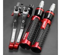 Freno a Mano Manopole Manubrio estremità Moto Leve Freno Frizione per Yamaha XT600E XT 600 E 1990 1991 1992 1993 1994 1995 1996 1997-2003 Multicolore(Red)