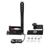 Freno a Mano Per Simulazione di Corse PC USB a 64 Bit, Freno E Lineare, Compatibile con Logitech G27, G29, G920, T500, T300 E Altri. Perfetto Per DiRT Rally, LFS, Project CARS, Assetto Corsa... (nero