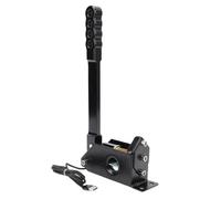Freno a Mano Sim Lineare con Sensore Hall USB per PC per Giochi di Corse Sim, Freno a Mano in Lega di Acciaio Resistente per G27 G29 G920 G923 T500 T300, 12 Accessori Inclusi