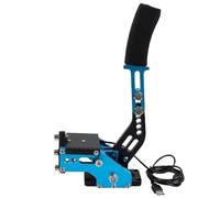 Freno a mano USB per ruote da corsa compatibili G25 G27 G29 T300 T500 PC I giochi di corse funzionano con il freno a mano di di fanaatec hb-1009 in rosse blue options(BL NO Accessory)