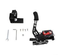 Freno a mano USB per simulatori di corse, sensore effetto Hall in alluminio, resistenza regolabile per deriva, adatto per G27 G29 G920, per Assetto Corsa ETS2 WRC (rosso)