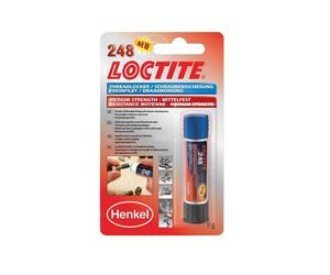Freno a rete normale per uso medio in blister Loctite 248 Rouge